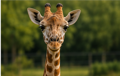 Giraffes samen